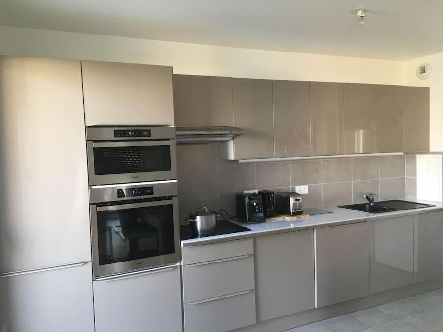 Appartement 87 M2 - 3 Chambres - 6 Personnes - Proche Paris - Parking Gratuit Asnières 외부 사진